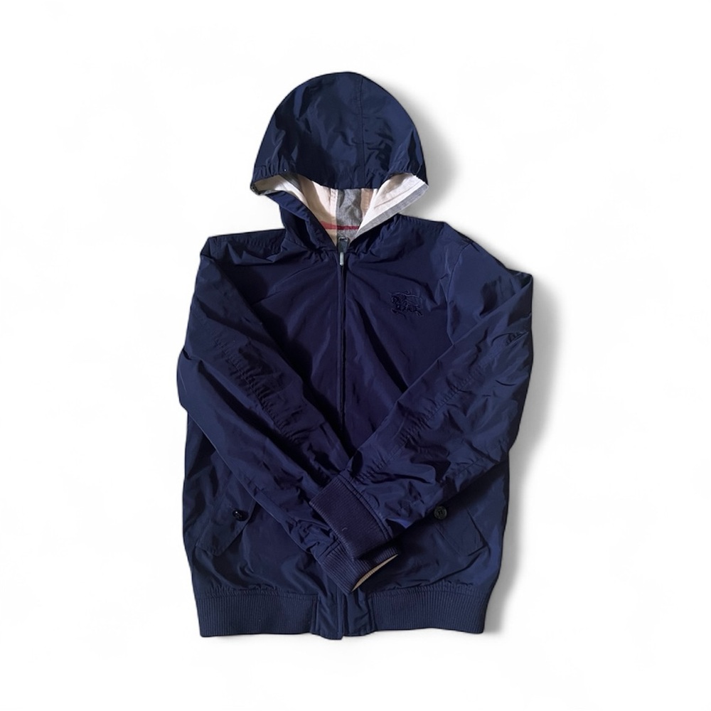 Boy Burberry reversible Windbreaker size 12Y